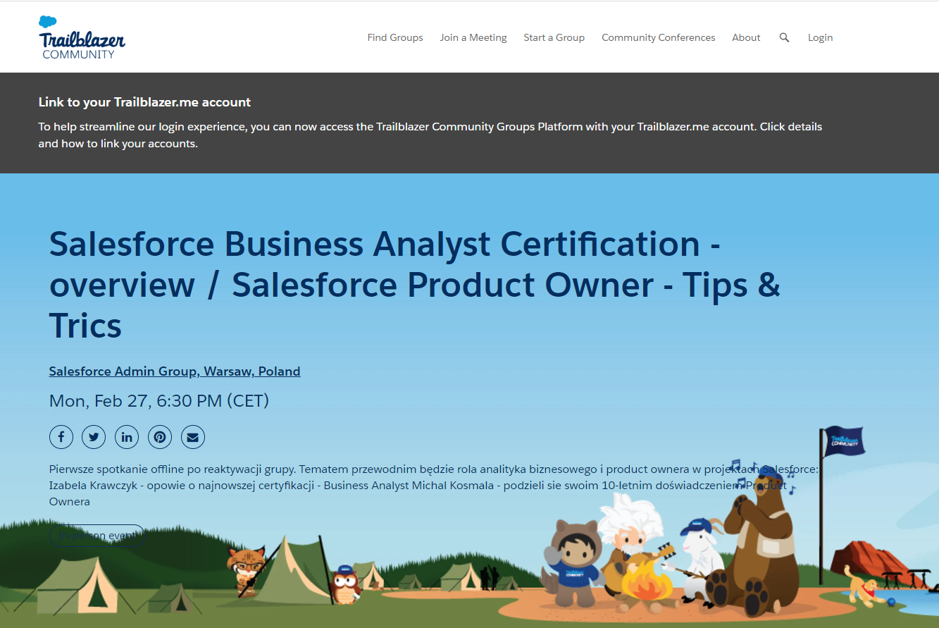 Warsaw Salesforce Admin Group