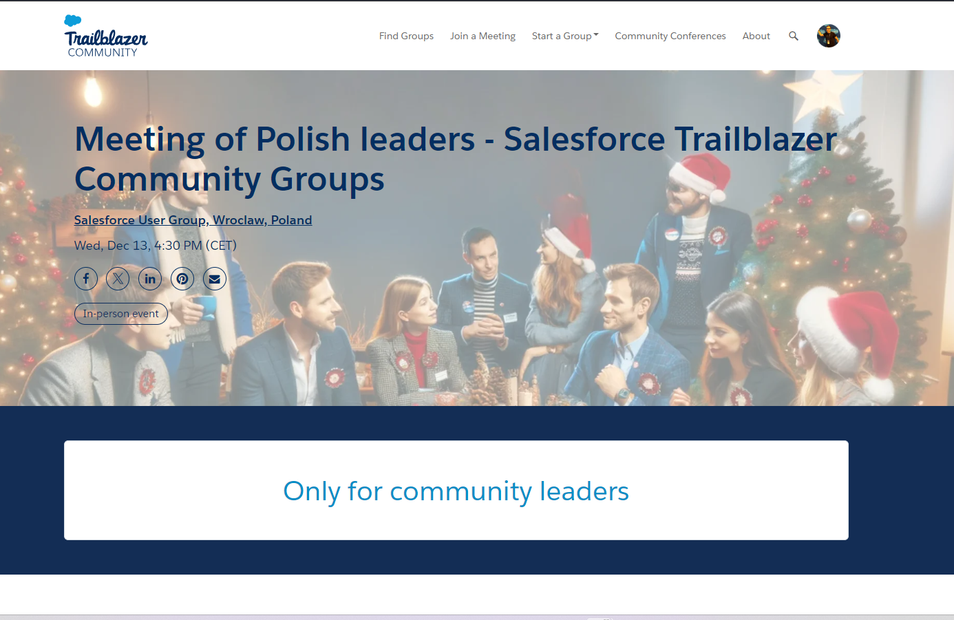 Wrocław Trailblazer Community