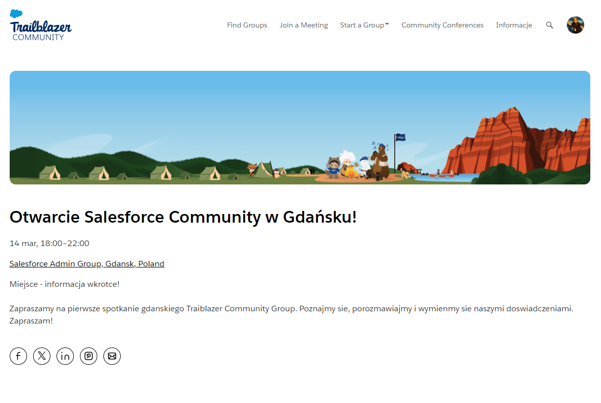 Salesforce Admin Group, Gdansk, Poland