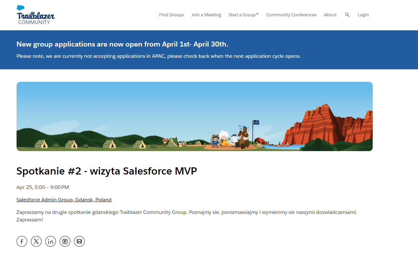 Salesforce Admin Group, Gdansk, Poland